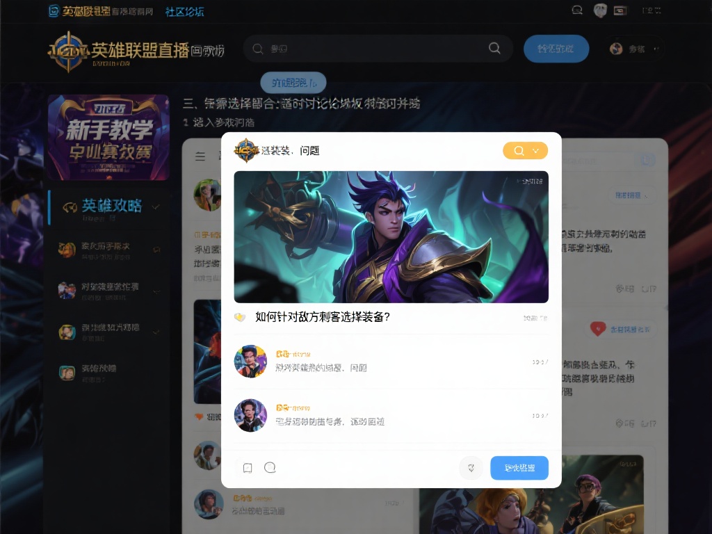 英雄联盟直播官网社区论坛加入与讨论全攻略