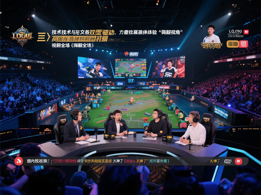 LOL直播比赛视频火爆开播，粉丝互动嗨翻全场气氛炸裂！
