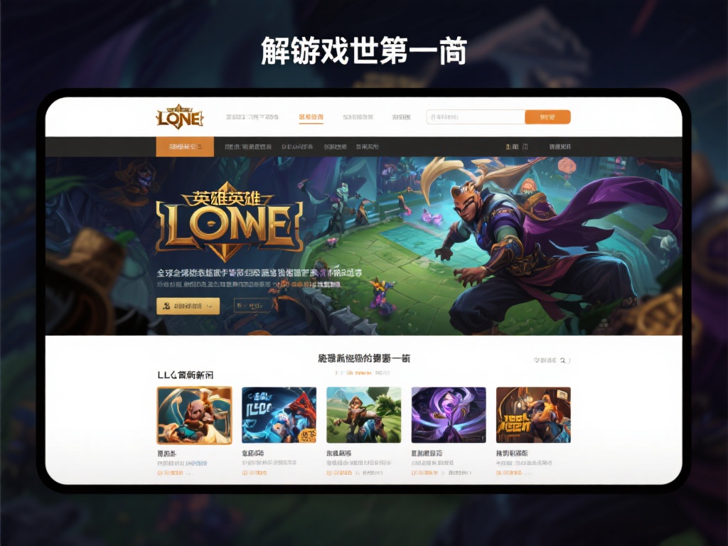 探访LOL官网首页，掌握最新游戏资讯动态