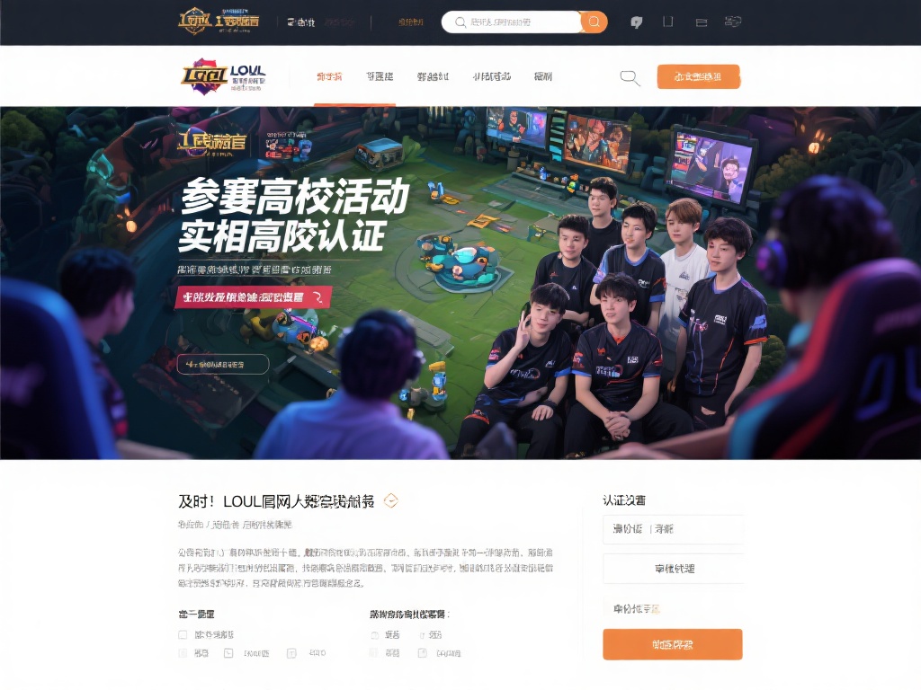 LOL官网高校认证新政与活动动态一览