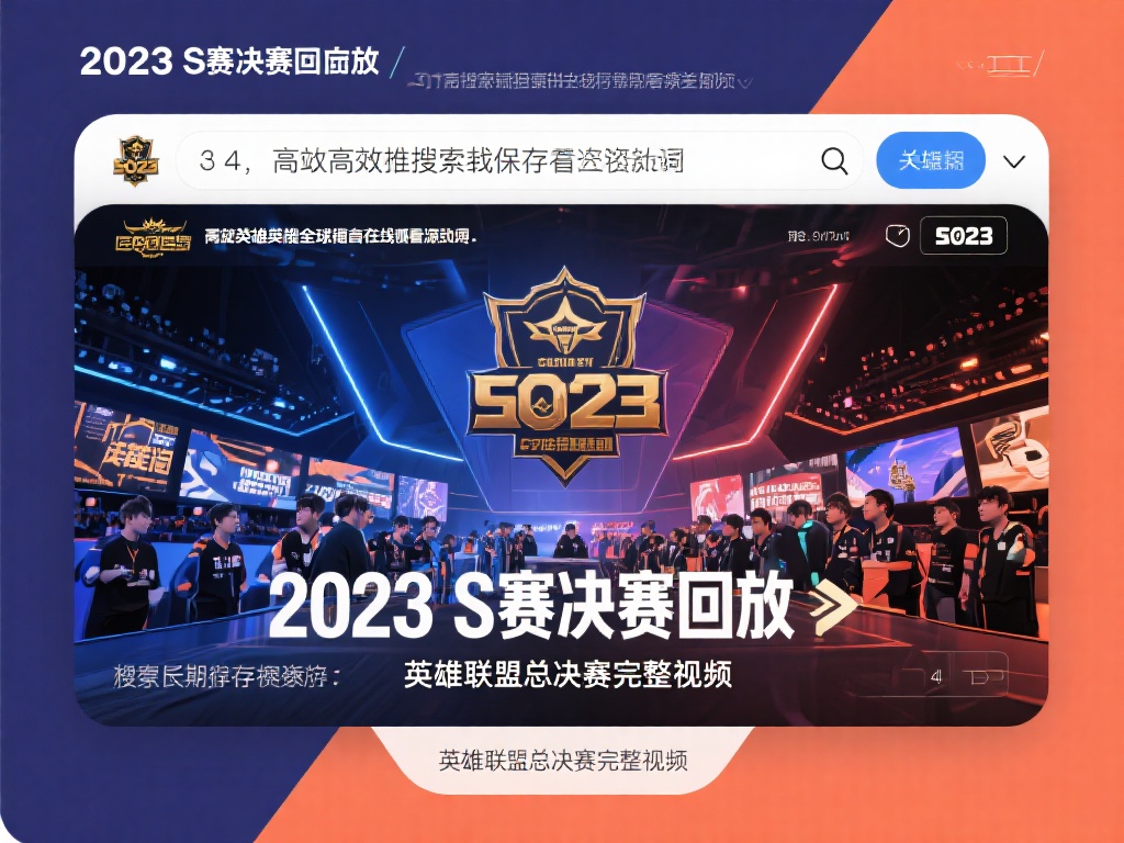 英雄联盟全球总决赛直播在线观看与回放资源获取指南