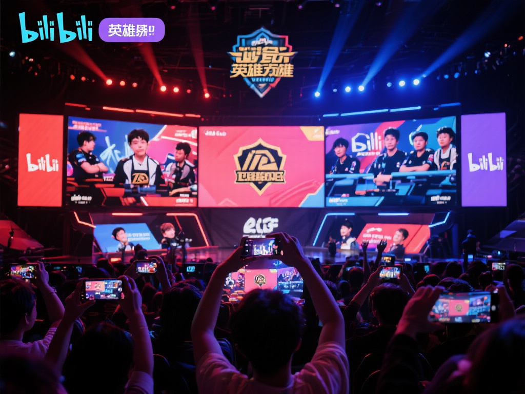 哔哩哔哩英雄联盟赛事直播，共同见证冠军诞生的荣耀时刻！
